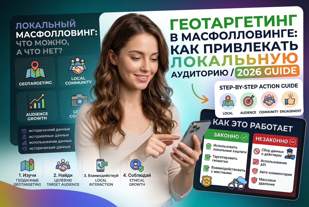 Геотаргетинг в масфолловинге: как привлекать локальную аудиторию